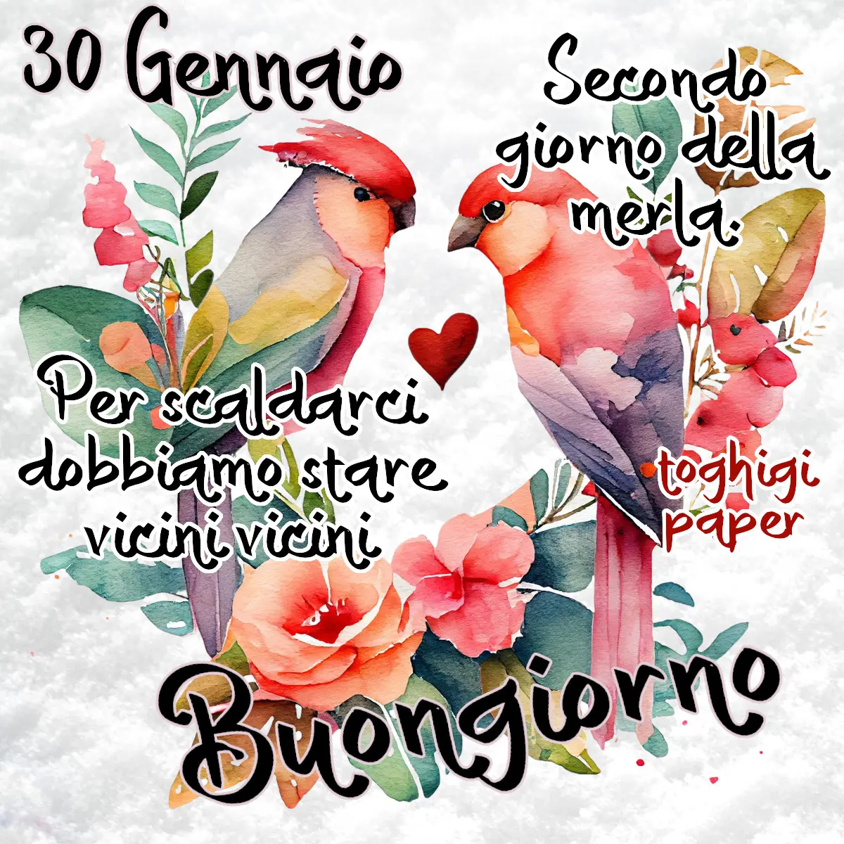 Buongiorno 30 gennaio 2026: cosa aspettarsi