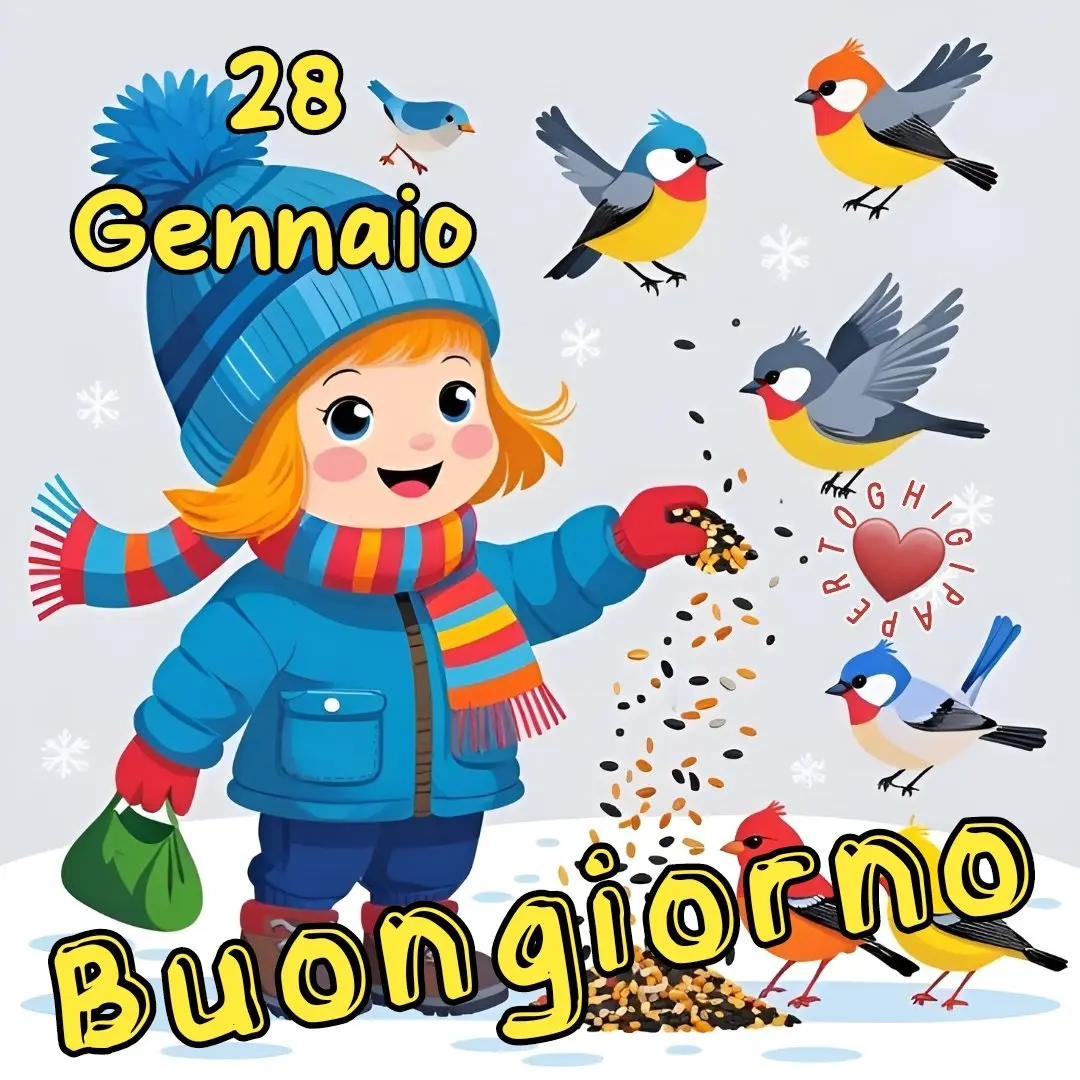 Buongiorno Mercoledì 28 Gennaio: Notizie e Eventi
