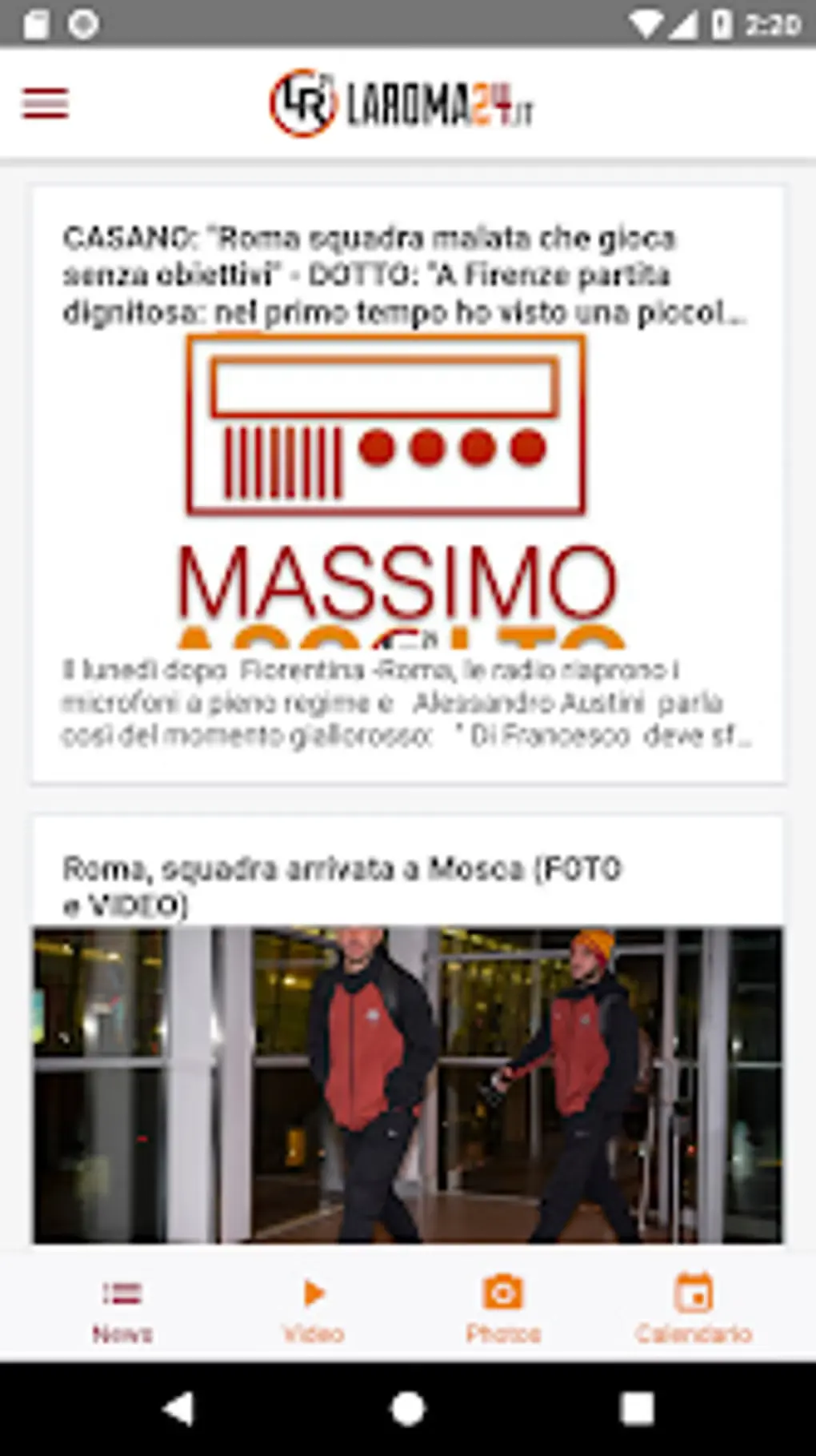Ultime Notizie su Laroma24 e il Calcio Romano image 1