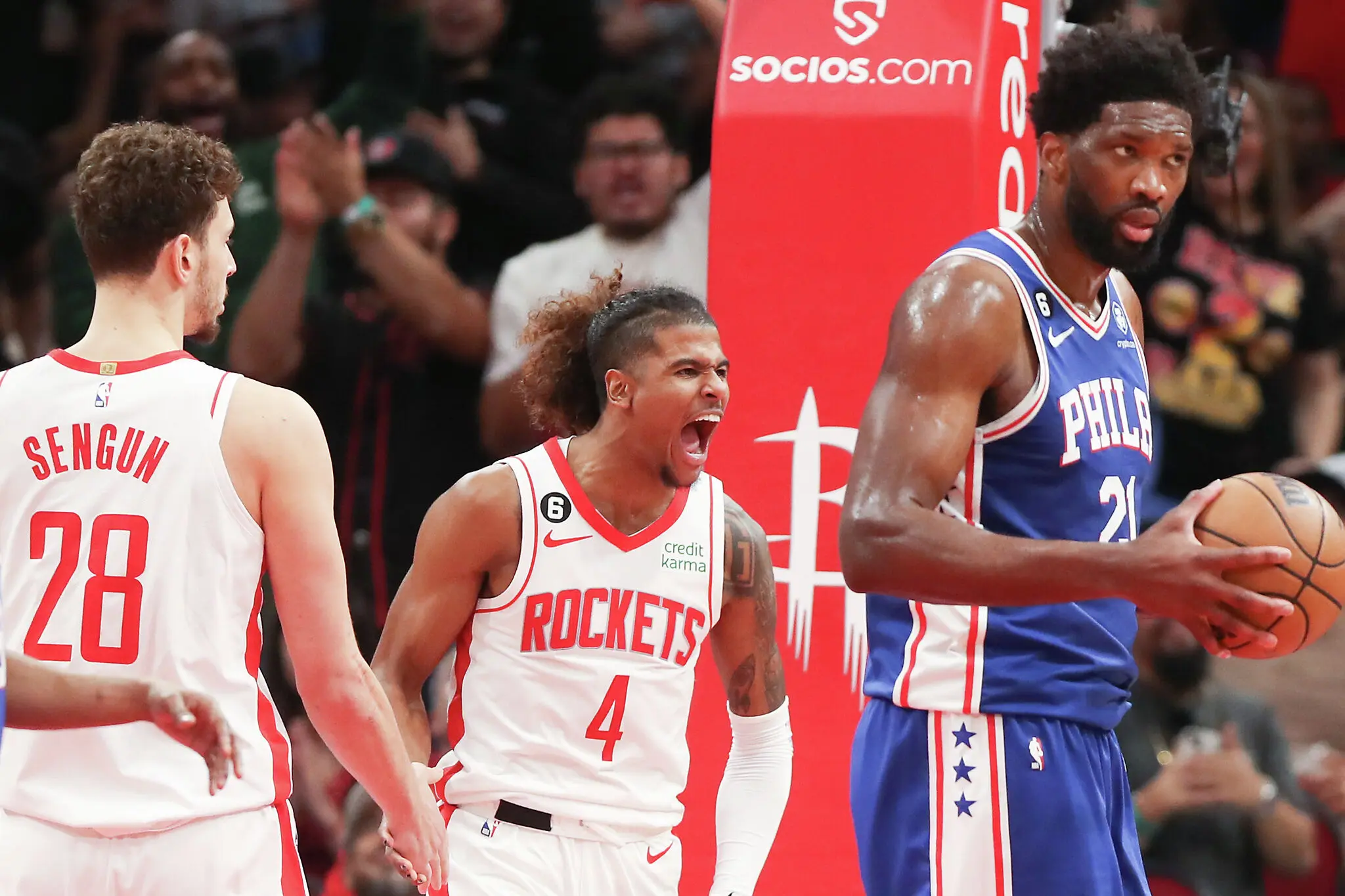 Rivincita tra Sixers e Rockets: un’analisi della partita NBA