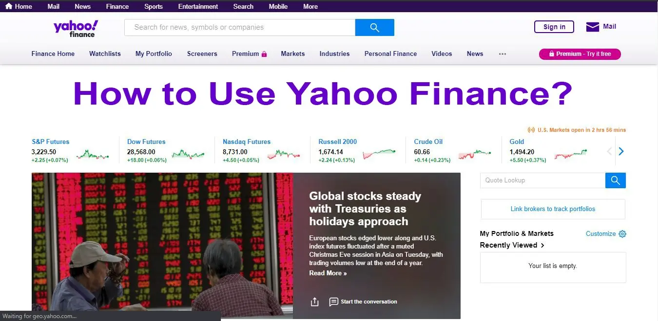 Yahoo Finance: Un Riferimento nel Mondo della Finanza