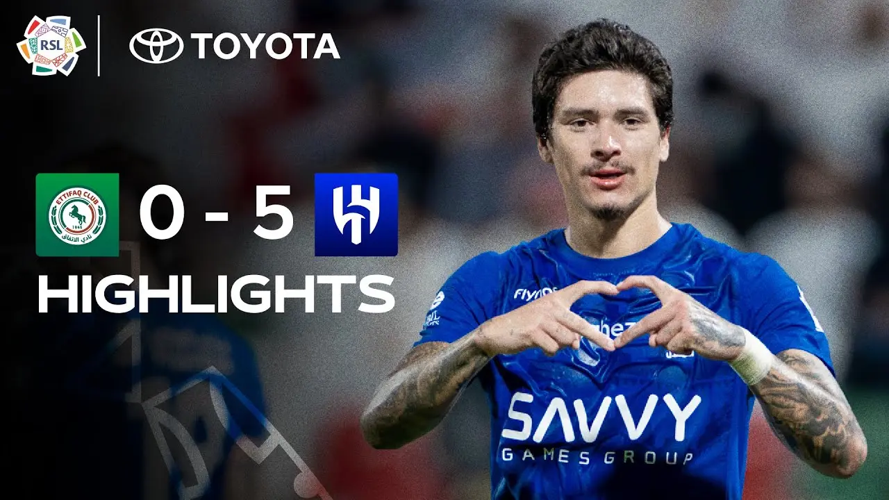 Al Hilal si prepara ad affrontare Al-Ettifaq in un match chiave
