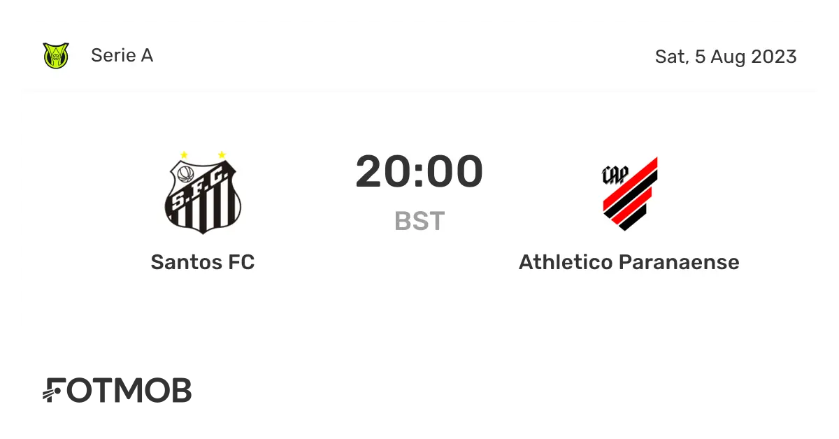Athletico Paranaense e Santos: Un Confronto Cruciale per la Serie A