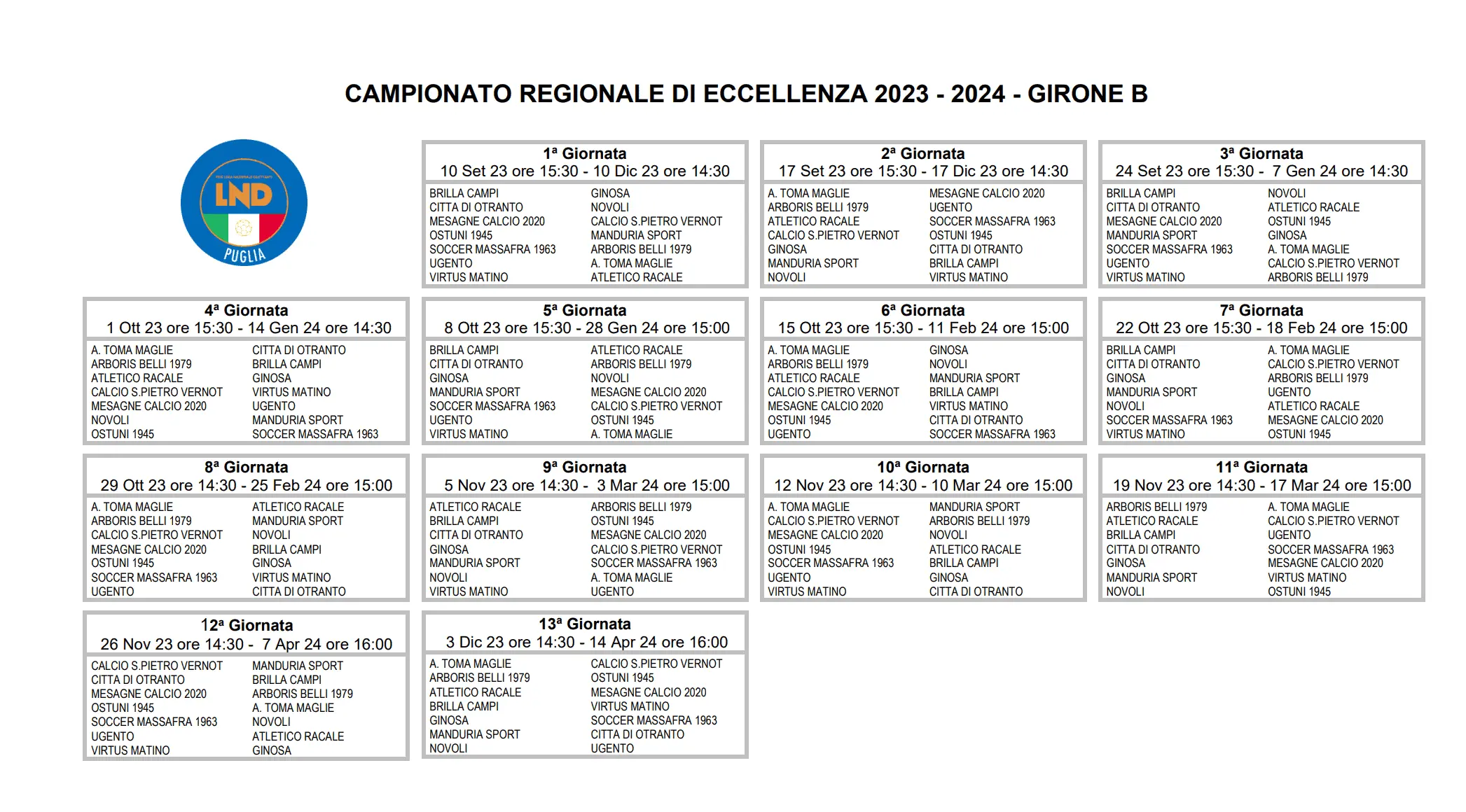 Eccellenza Puglia: Il Cuore del Calcio nella Regione