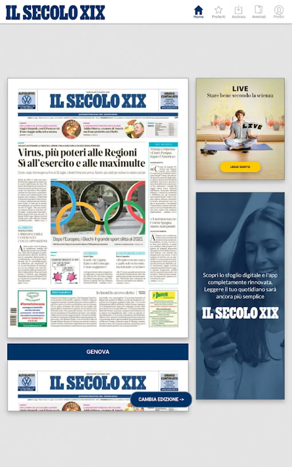 Il Secolo XIX: Un viaggio nella storia del giornalismo italiano