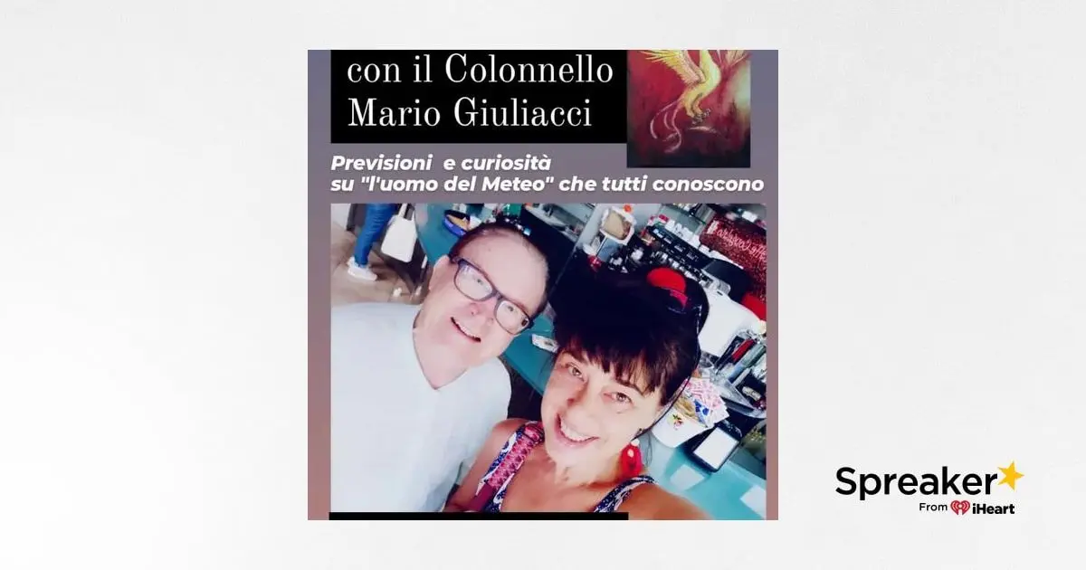 Mario Giuliacci e il Futuro della Meteorologia in Italia image 1