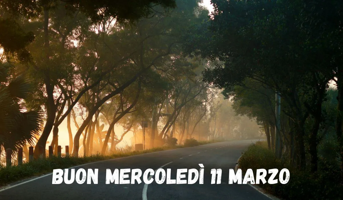 buongiorno buon mercoledì 11 marzo — IT news
