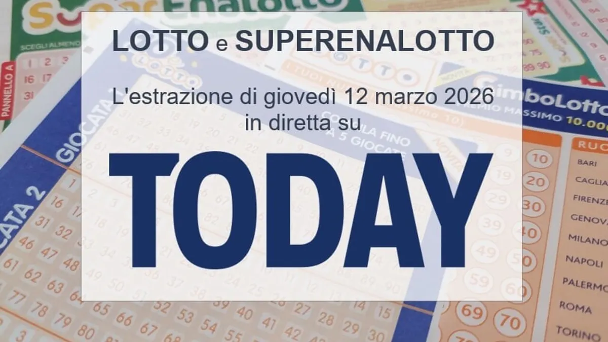 estrazioni lotto superenalotto — IT news