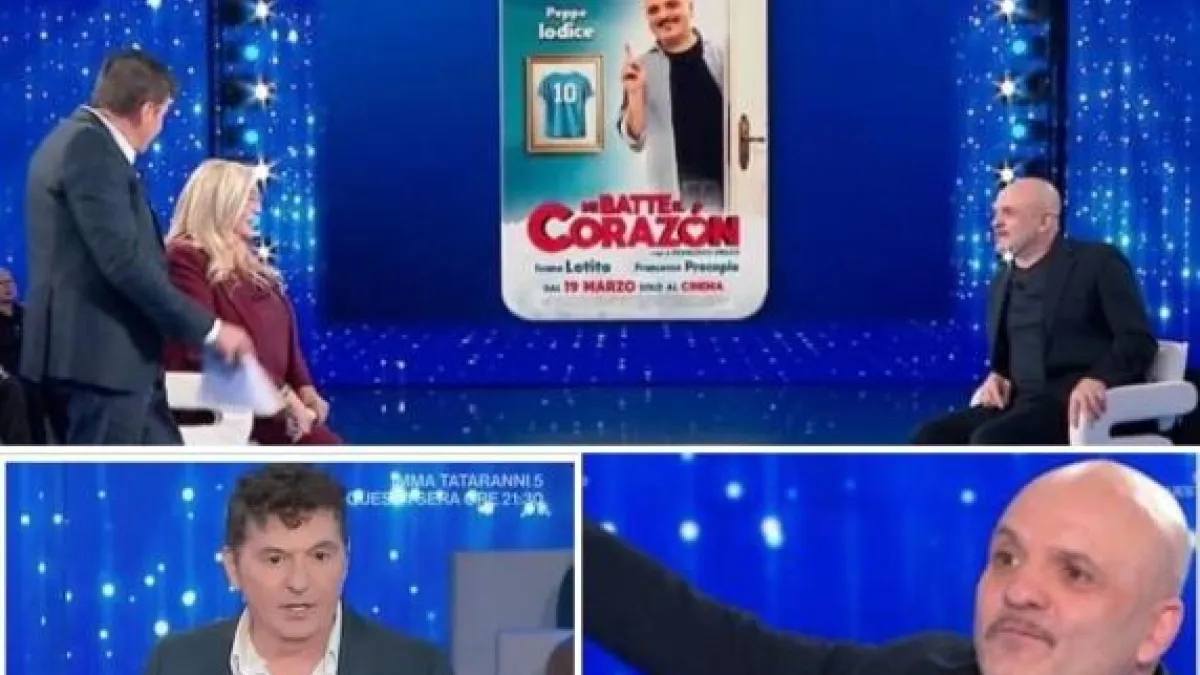 mara venier teo mammucari peppe iodice — IT news