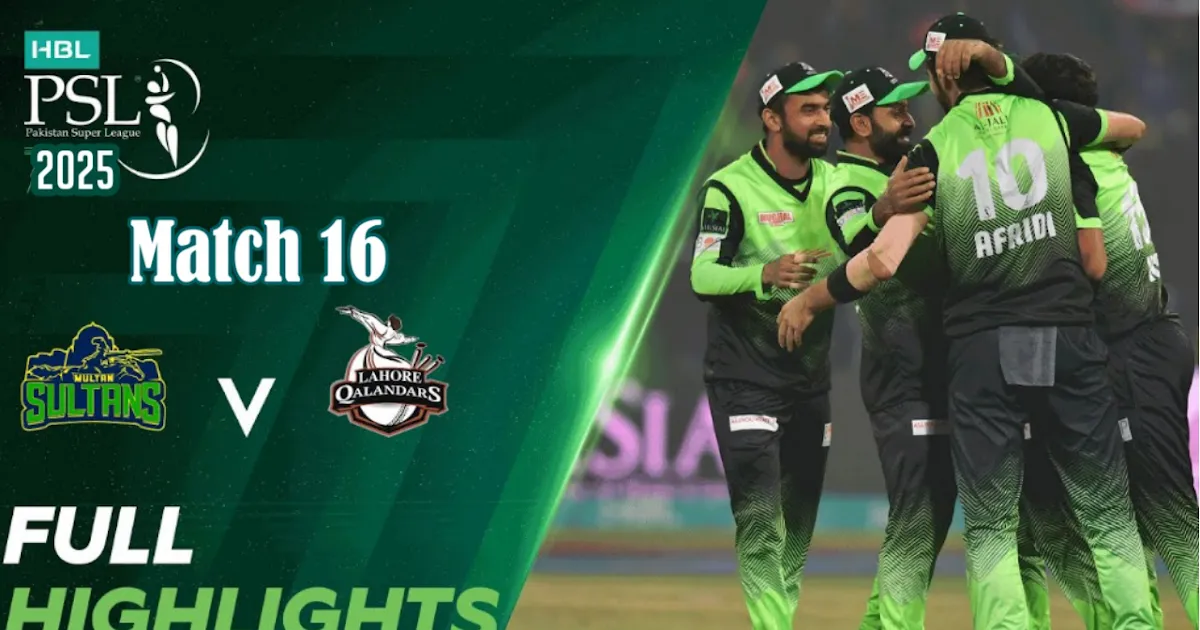 lahore qalandars vs multan sultans — IT news